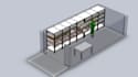 press brake tool cabinet 3d model