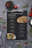 design modern and professional restaurant menu design