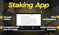 build staking defi app for your token