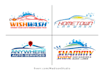 do auto detailing and car wash service cleaning logo