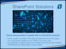 provide sharepoint design, development and business solutions