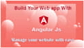 be your front end web developer in react js and javascript