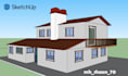 create attractive google sketchup 3d model