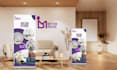 create a professional roll up banner, billboard design
