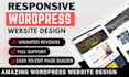 be wordpress developer for wordpress website, website development by elementor