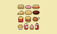 create you 16x16 sprites for a game