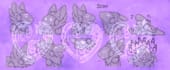 make a protogen ref sheet or emotes
