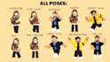 make 10 transparent roblox poses for your youtube thumbnail