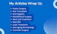 write highly engaging articles on medspa and plastic surgery