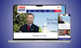 design political campaign website, donation, election website on wix, wordpress
