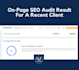 be on page SEO optimization expert for your website
