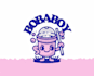 draw a cute mascot logo for food and beverage brands