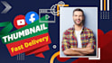 facebook banner, youtube cover, and social media design