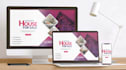 design the website header, banner, and slider professionally