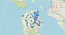 create a geospatial  data map in excel or html using python