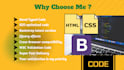 psd to html,figma to html,bootstrap,html css,responsive