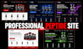 build fda compliant peptide website and research peptide ecommerce store and app