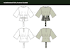 make comprehensive fashion technical drawings