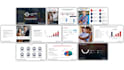 develop and design an investor pitch deck PPT presentation