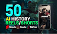 create ai history shorts videos engaging for you
