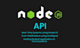 develop node js api, javascript, react, mongodb, HTML and css