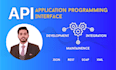 do any API integration, API development or develop a website