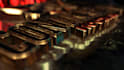 create logo animation 3d gold and black intro