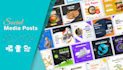 design a poster, social media post, infographics on canva