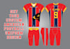 do american football and all kind of uniform mockup design
