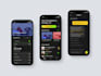 design UI UX, prototype for modern mobile app in figma