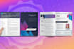 do professional pdf case study design layout