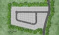 site plan layout with subdivision detail for plot plan
