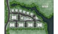 architectural rendering site plan, subdivision layout