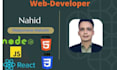 do responsive website using HTML CSS javascript bootstrap reactjs