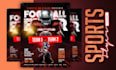 create a premium sports flyer design
