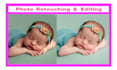 do high end skin retouching, skin smoothing