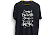 create an awesome custom typographic tshirt design