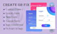 create or fix multi step conditional contact form, gravity and ninja form