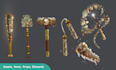 create 2d game assets and game icon