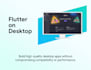 make a windows desktop app in flutter
