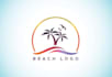 do awesome beach logo