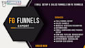 setup sales funnels, websites, landing pages on fg funnels