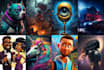 create ai art, ai illustrations, ai characters
