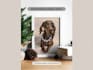 create an elegant custom pet portrait from your photo