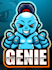 do make an modern custom genie logo