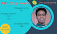 do accurate data collection, fastest data entry, data typing