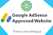 provide adsense approved and pin verified websites