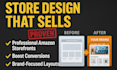 design a professional amazon storefront, fba store, and brand store design