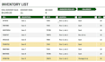 create a custom excel data sheet
