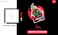 design modernized and unique mascot logo and illustrations